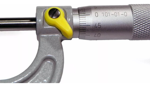 Micrometro Mecanico 75-100mm Asimeto 0.01mm 101-04-0 Máxima Longitud Medida 100 Mínima Longitud Medida 75
