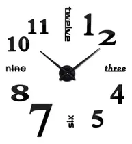 Comprar Reloj De Pared Diy 3d - Reloj De Pared Moderno 3d Grande Sin