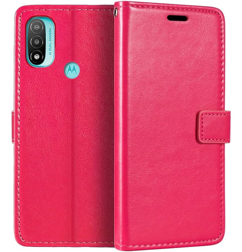 Funda Case Agenda Flip Cover Para Motorola Moto E20 E30 E40