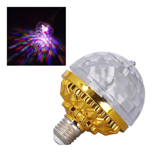Luz Nocturna Colorida, Bola Giratoria Led, Luces De Fiesta D