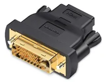 Comprar Adaptador DVI (24+1) Macho A HDMI Hembra Vention - Bidireccional - Ultra HD 1080p 60hz - Unión Pc DVI a Monitor HDMI - Premium - Certificado - Para Notebook \u002F PC \u002F Proyector \u002F Monitor \u002F TV - ECDB0