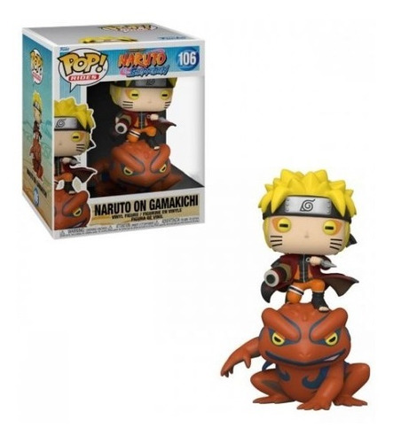 Funko Pop! Naruto Shippuden Naruto En Gamakichi Exclusivo 