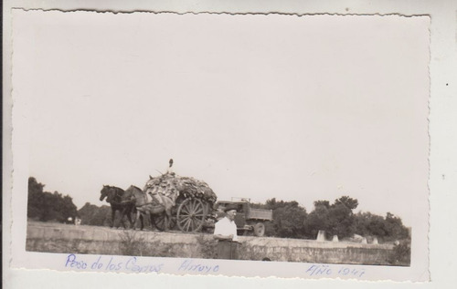 1947 Fotografia Paysandu Paso Los Carros Arroyo Buricayupi 