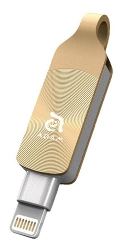 Memoria USB Adam Elements iKlips iKlips DUO 64GB 3.1 Gen 1 dorado