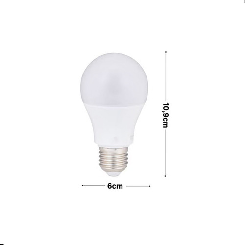 Kit Lampada Led Globo Bulbo Redonda 9 W 100-240v Bivolt 5pç