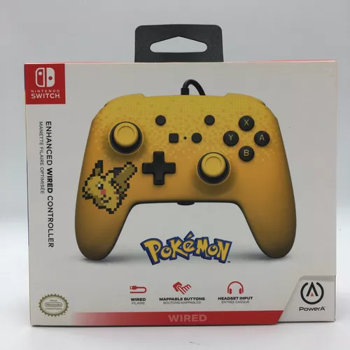 PowerA Pokémon Wired Controller for Nintendo Switch - Pikachu Static 