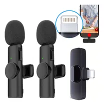 Comprar Micrófonos Corbateros X2 Inalámbrico Para iPhone Y iPad