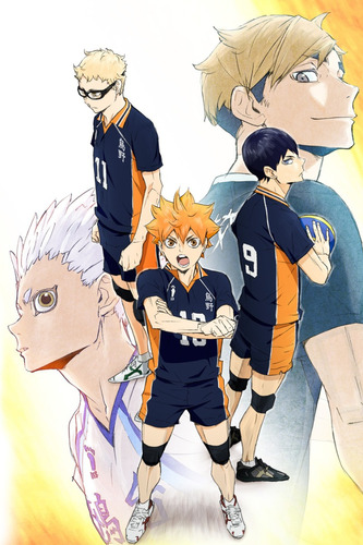 Impresión Foto - Poster Haikyuu 60 X 90 Cm 