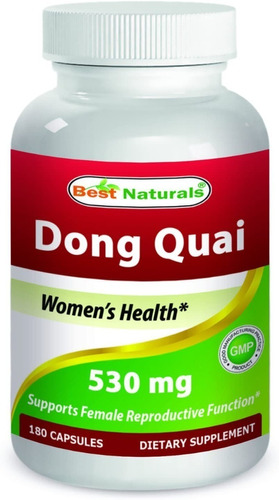 Best Naturals | Dong Quai Root | 530mg | 180 Capsules