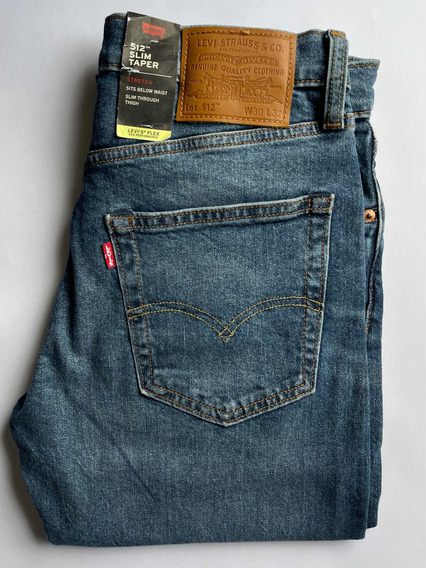 Jeans Levis 512 Premium Flex Stretch W30 L32 40 | Cuotas sin interés