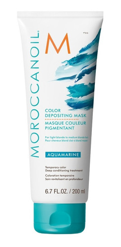 Moroccanoil Crema Tratamiento Color Aquamarine 200 Ml 