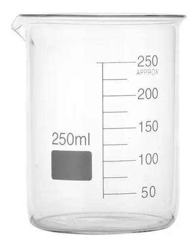 Vaso De Precipitado 250ml Vidrio Boro 33 Graduado Inlabs