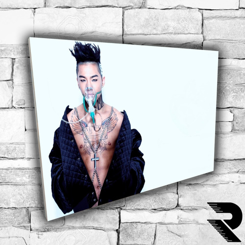 Cuadro De Taeyang | 4 | Bigbang | 30x21 Cm