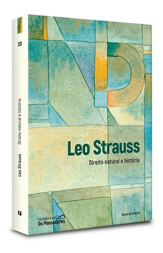 Livro Coleção Folha Os Pensadores - Leo Strauss - Vol. 30