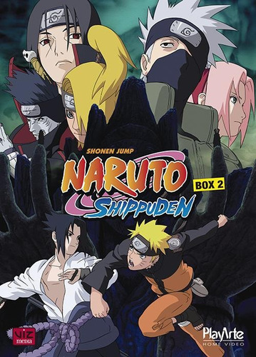 Dvd Naruto Shippuden - Box 2 - 5 Discos