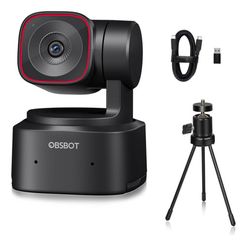 Obsbot Tiny 2 Lite Ai 4k Uhd Ptz CMOS com zoom digital 4x