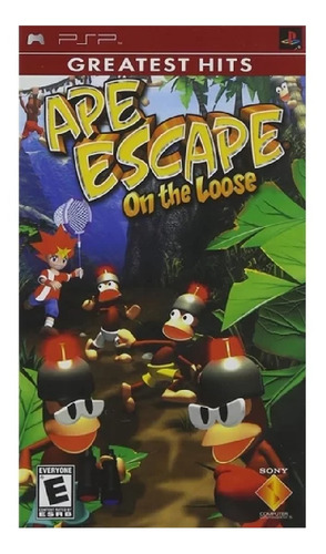 Jogo Ape Escape On The Loose Original Greatest Hits Para Psp
