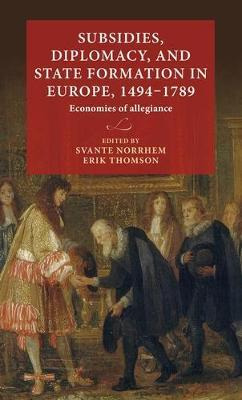 Libro Subsidies, Diplomacy, And State Formation In Europe...