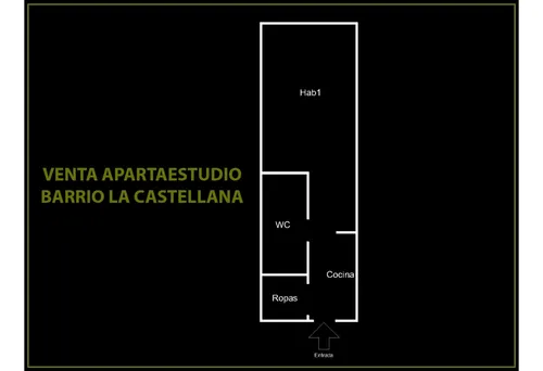 Venta De Apartaestudio En La Castellana