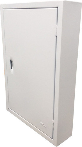 Quadro Distribuição Sobrepor Com Kit Bifásico 24c Din 100a Cor BRANCO RAL 9003 - WEG