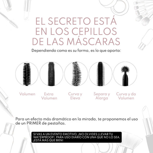 Máscara De Pestañas L'oréal Paris Air Volume Mega Color Negro Waterproof