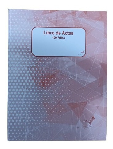 Libro De Actas De 100 Folios ( Pack 2 )