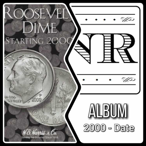 Álbum Monedas Roosvelt Dime - Desde 2000 - P & D