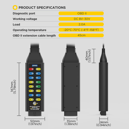 Detector De Protocolo Obd2 Autool