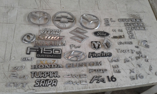 Emblemas Chevrolet Ford Mitsubishi Hyundai Mazda Honda Renau