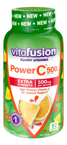 Vitafusion Extra Strength Power C Gummy Vitaminas Con Sabor 