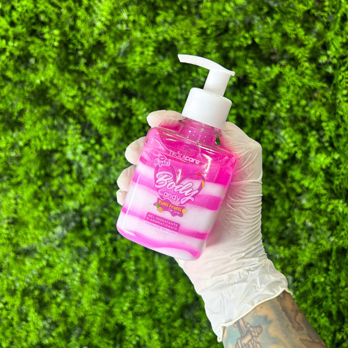 Body Candy Creme E Gel Beijável P/ Corpo E Virilha Fragrância Tutti Frutti Com Creme - Tróia Hair