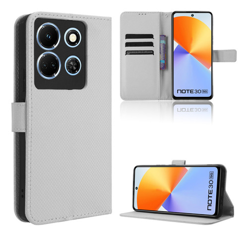 Funda Pro Vip Partículas Diamante Para Infinix Note 30 4g 5g