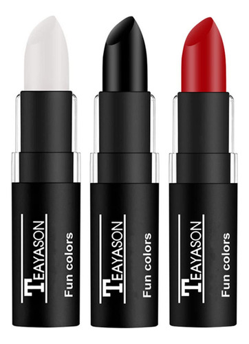 Go Ho 3 Piezas De Maquillaje De Payaso Blanco Crema-mezclabl