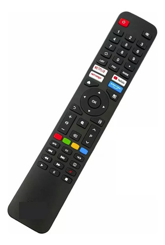 Controle Remoto Para Tv Smart Vizzion Sistema Linux 7345 