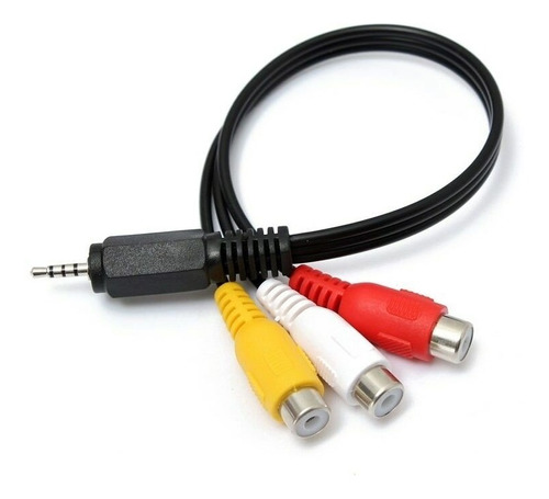 Cable 3.5 Mm-rca Hembra Nuevo Para Samsung 