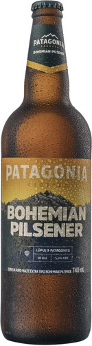Cerveja Argentina Bohemiam Pilsener Patagonia Garrafa 740ml