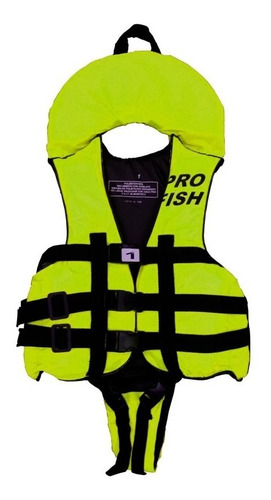 Chaleco Salvavidas Aquafloat Pro Fish P/ Niños Talles 1 Y 2