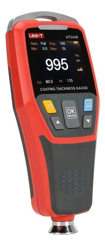 Medidor Pc Espesor Recubrimiento Pintura Ut343d® Uni-t® Usb®