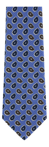 Corbata Scappino Manzoni De Paisleys En Lana Hombre 459 Color Azul claro