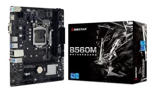 Placa Mãe Biostar B560mhp Matx B560 Intel Lga 1200 Ddr4