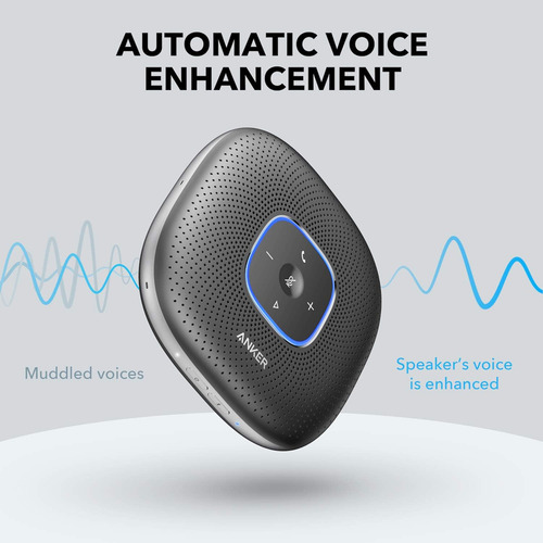 Microfone Para Reunião Anker Powerconf S3 Bluetooth Usb