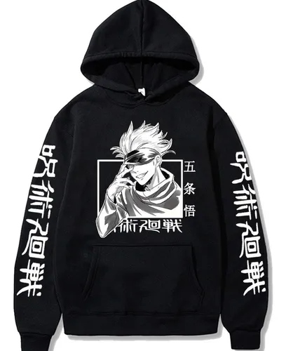 comprar Jujutsu Kaisen Sudadera Con Capucha Hip Hop Anime Pullovers