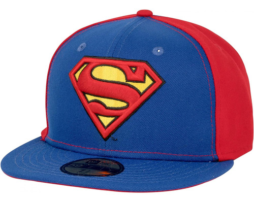 Gorra Basica Tala U De Hombre, Superman Blue & Red