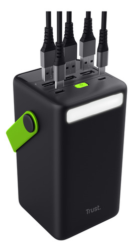 Bateria De Respaldo Trust 25196 Redoh 50.000 Mah Xxl Black