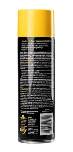 Restaurador De Plástico Para Carros Negro Meguiar's 10oz
