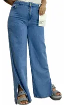 Comprar Pantalón Portsaid Wide Leg Con Tajo T48