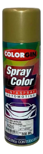 Tinta Spray Colorgin Automotivo Ouro Vila Rica 300ml