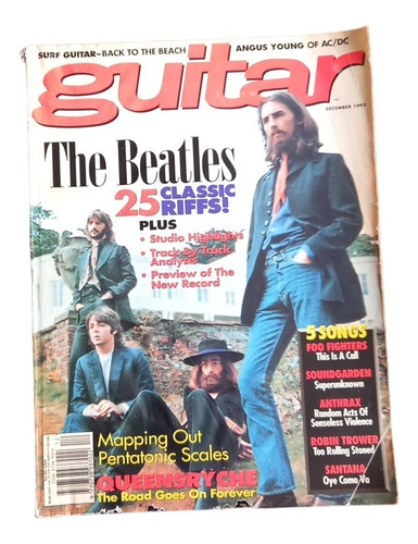 Guitar Magazine December 1995 The Beatles (Usado)