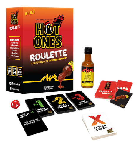 Wilder Hot Ones Roulette Salsa Picante Incluida A Push Your