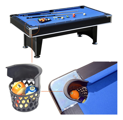 - Juego De Bolsillos For Mesa De Billar, Cestas De Bolas De